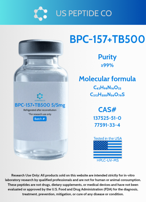 BPC 157 + TB500 Technical information