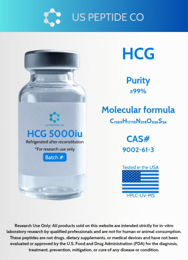 HCG 5000iu Research Peptide - Image 2