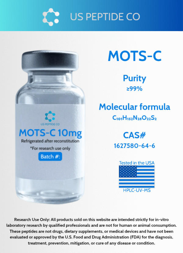 MOTS-C 10mg Research Peptide - Image 2