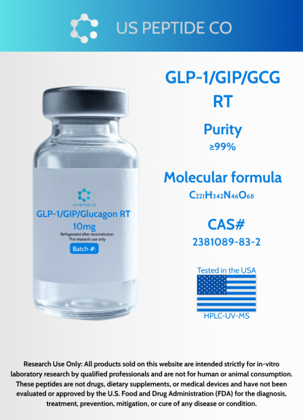 GLP-1/GIP/GCG - RT 10mg (GLP-3) - Image 2