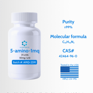5-Amino-1MQ 50mg 25 Tablets - Research Grade Compound