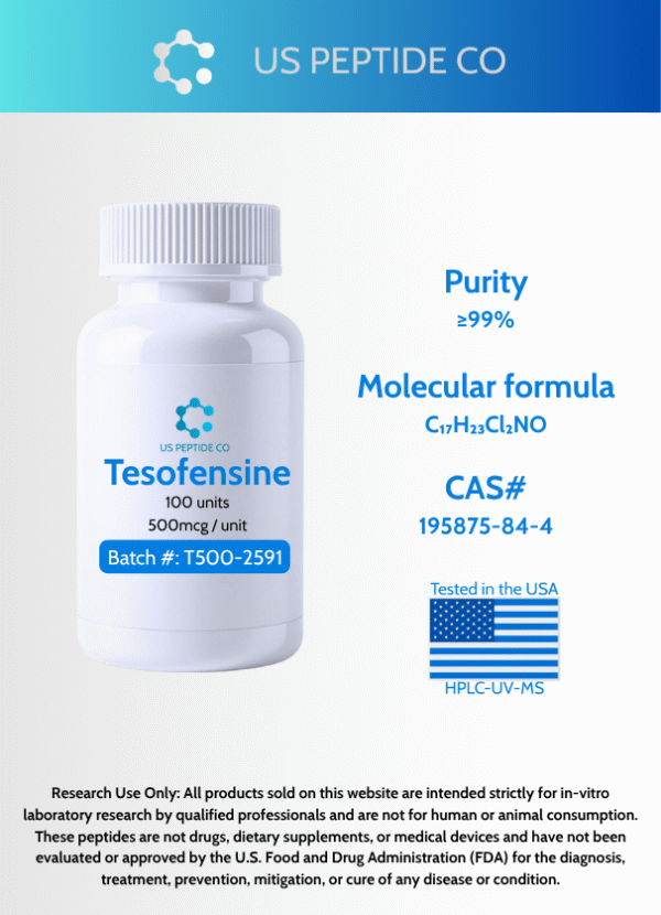 Tesofensine 500mcg 100 tablets