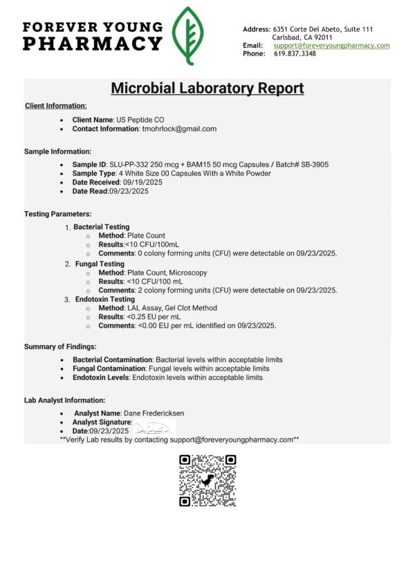 SLU-PP-332 + BAM15 Research Capsules - Image 3