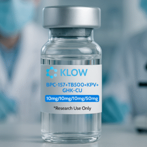 KLOW Peptide Blend: BPC-157 + TB-500 + GHK-CU + KPV
