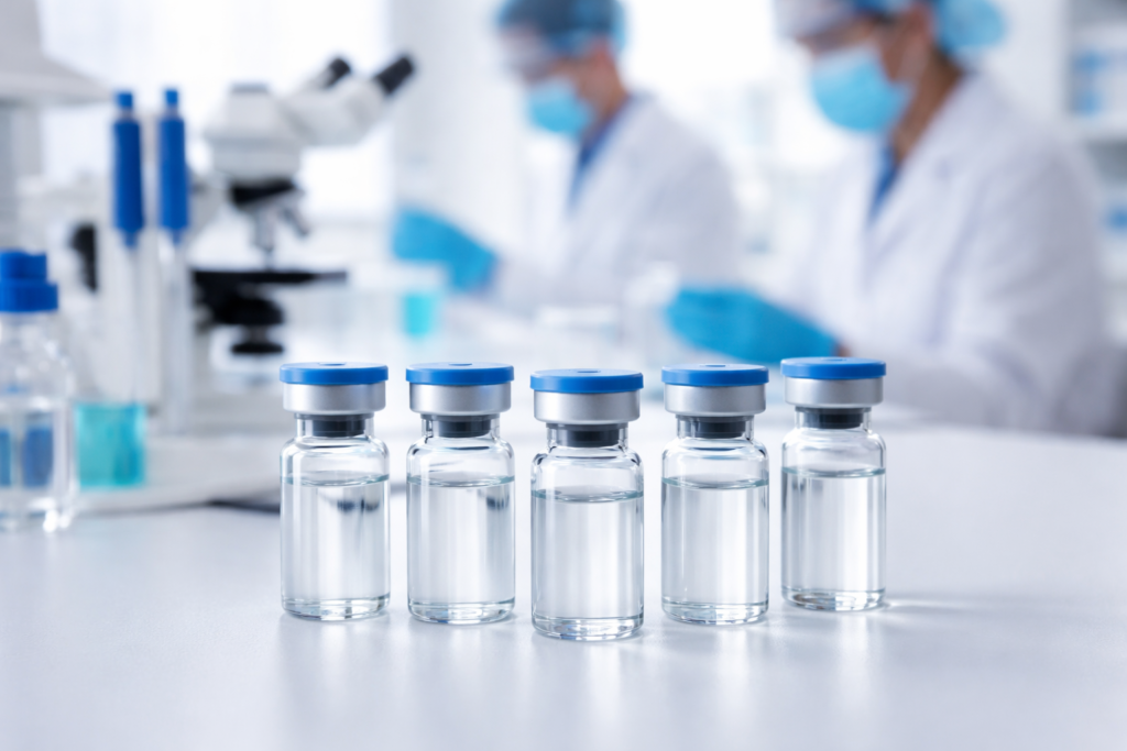 peptide research materials workspace